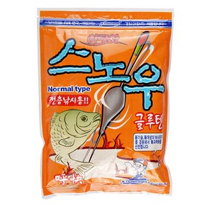 경원산업 아쿠아 스노우글루텐 경원떡밥 붕어떡밥, 1개, 250g