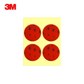 3M 5068W 원형아크릴 폼양면 테이프 화이트 50mm, 단품, 1개