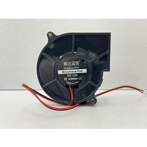 쿠거팬 12V 0.33A 7530 75x35mm 2선 FAN 냉각팬 쿨링팬, 1개