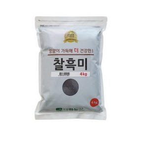 대한농산 찰흑미, 4kg, 1개