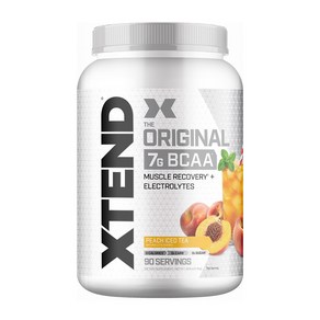 Scivation 싸이베이션 엑스텐드 오리지널 BCAA 피치 아이스 티 90서빙 1.4kg, 1개