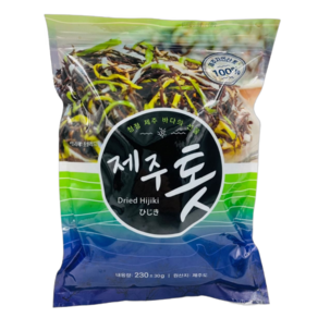 제주 톳 230g 제주도 자연산 말린 마른 톳 건톳 나물 무침 밥 모자반 여행선물, 1개