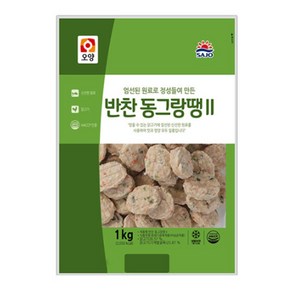 사조오양 반찬 동그랑땡, 6개, 1kg