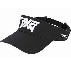 [정품] PXG 골프모자 벨크로 스포츠 바이저, 블랙, 1개