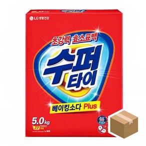 수퍼타이 베이킹소다 플러스 5kg 카톤 세탁세제x3개 dlt*613pi