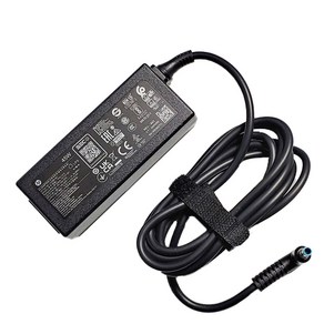 HP 노트북 충전기 19.5V 2.31A 45W 연결잭 직경 4.5X3.0mm 블루팁 (전원케이블 포함)