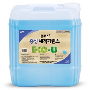 플러스 중성 식기세척기 린스 18.75L 1종 원료사용 컨베어타입, 1개