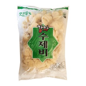 (무)(냉동)맛찬들감자수제비 1kgX10개, 10개, 1kg