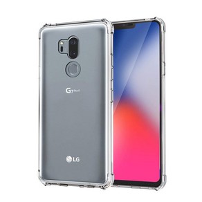 나인테크 LG G7 Thinq 방탄 쿠션 투명 에어 커버핏 범퍼 케이스