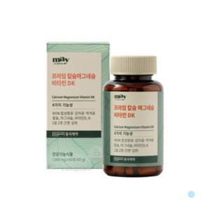 동국제약 프라임 칼슘 마그네슘 비타민D K 칼마디 60C 505843, 1개