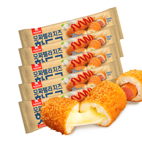 옥두식품 모짜렐라치즈 핫도그 130g X 5개입 [개별포장], 5개