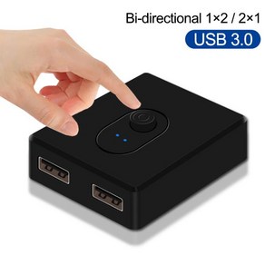 usb 멀티허브 포트 확장 분배기 USB 스위치 KVM 스위처 어댑터 2 3.0 2.0 양방향 공유 컨트롤러 키보드 마우스 프린터 허브용, 02 USB 3.0_01 CHINA, 02 B 3.0_01 CHINA