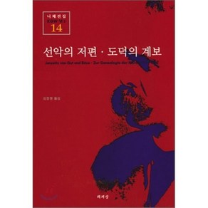 선악의 저편 도덕의 계보, 책세상, 니체 저/김정현 역