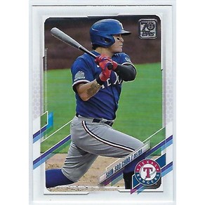 추신수 2021 TOPPS Series 2 야구카드 MLB카드 텍사스 레인저스 Texas Rangers