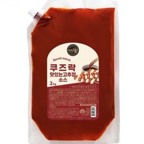 쿠즈락 맛있는 고추장 소스 파우치, 2kg, 5개