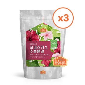 닥터비옴 100% 히비스커스 분말 200g x 3개