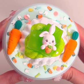 [에밀리슬라임] 토블리 버터 엘머스 슬라임, 1개, 300g, 연두민트