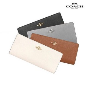 코치 NEW 슬림 장지갑 3440 Coach Slim Long Wallet