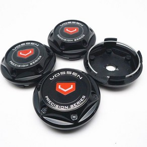 휠캡 4pcs 68mm Vossen 휠 허브 센터 캡 자동차 림 교체 방진 커버 스타일링 액세서리