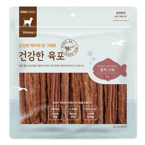 건강한육포 참치 스틱 300g 생선 져키 굿데이, 1개