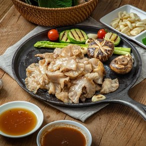 국내산 돼지 도래창 꼬불이 뒷고기 특수부위 부속고기, 500g, 1개