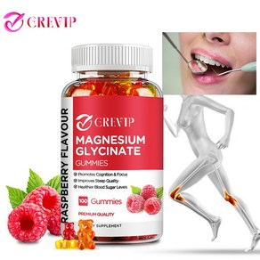 GREVIP 마그네슘글리시네이트 어드밴스드 컴플렉스 600mg 60/구미 100개, 60정, 1개