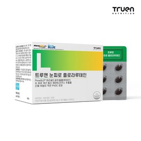 트루엔 눈피로 플로라루테인 [60캡슐], 30정, 2개
