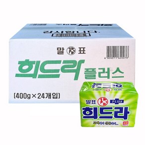 말표 희드라플러스 표백살균 세탁비누 400g (1박스), 24개