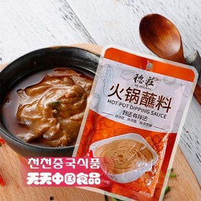 더쫭 훠궈 즈마쟝 향라맛, 120g, 1개