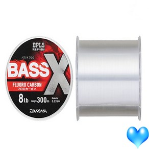 다이와 BASS-X 카본라인 낚시줄 민물루어, BASS-X 10LB