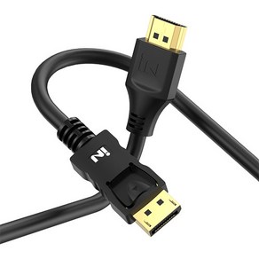 인네트워크 IN-DH30 DP to HDMI 케이블 (1.2m IN-DH3012) 케이블-기타케이블, 1개, 1cm