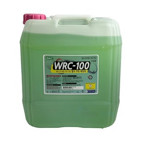 발수 코팅 세정제 WRC100 18.75L-겨울 영하 동결방지 외벽 유리 자동차 청소 광택, 1개, 18.75L