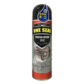 ONE SEAL 원씰 7272 외부용 방수제 방청코팅제 흑색 300ml/Aeosol, 1개