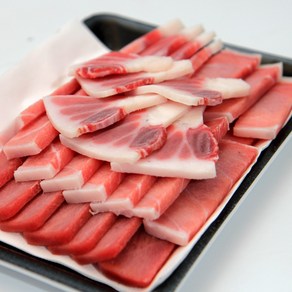 서림참치 참치회 참다랑어 통앞뱃살 슬라이스 500g, 1개, 통앞뱃살 500g
