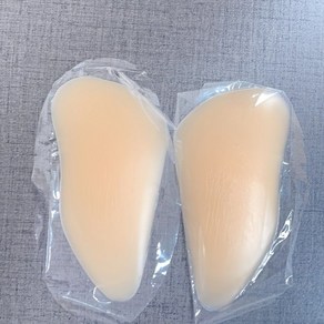 실리콘 허벅지 패치 XO 직선 다리 안쪽 긁힘 방지 접착 재사용 가능 자체 접착식 교정 패드 수정 스티커, 베이지색  2개 - IG