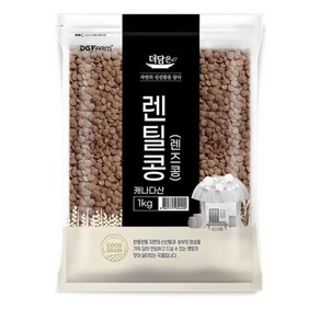 더담은 렌틸콩 렌즈콩, 1kg, 1개