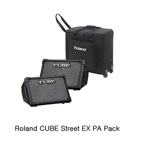 Roland CUBE Steet EX PA Pack 큐브 2 + 케이스포함 버스킹, cubesteetex, 1개