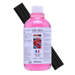 아로마메이트 자연풍덩 디퓨저 리필, 레드프룻, 500ml