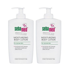 Sebamed 세바메드 모이스처라이징 바디로션, 2개, 400ml