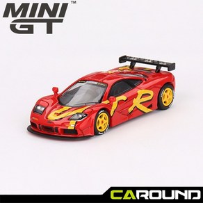 미니지티(684) 1:64 맥라렌 F1 GTR 1996 프리젠테이션