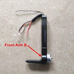 ZLRC SG906 Po 2 XL193 CSJ X7 드론 쿼드콥터 예비 교체 부품 액세서리 용 브러시리스 모터 프론트 리어, 02 Font Am B, 1개