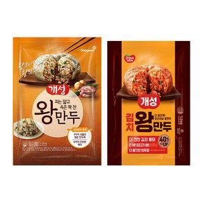 [기획] 동원 개성 왕만두 2.24kg+개성 김치왕만두 1.2kg