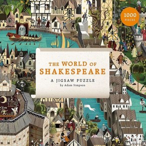 The the Wold of Shakespeae 1000 Piece Puzzle:1000 Piece Jigsaw Puzzle, The the Wold of Shakespeae.., Simpson, Adam(저), Lauence King