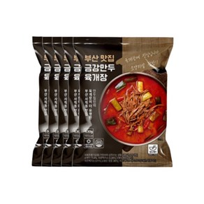 참도깨비 부산 맛집 금강만두 육개장630gx5봉, 630mg, 5개