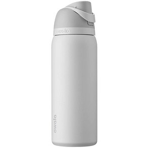 Owala FeeSip 스포츠 여행 및 학교용 빨대 포함 단열 스테인리스 스틸 물병 BPA 프리 스포츠 946.4ml32온스 트로피컬 174674, 1개, Shy Mashmallow