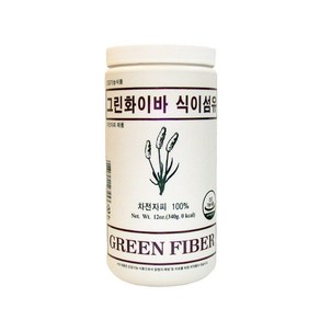 그린화이바 식이섬유 (차천자피 100%), 340g, 4개