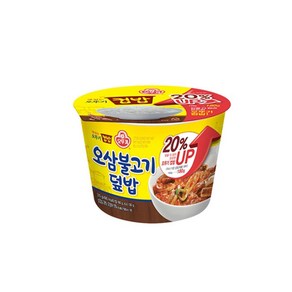 오뚜기 맛있는 컵밥 오삼불고기덮밥, 310g, 12개