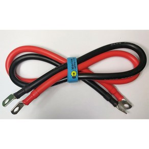 4 AWG 6 AWG 인버터 케이블 연결선 실리콘케이블