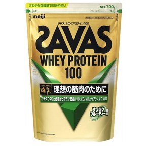 서플리먼트 SAVAS(ザバス) 메이지 자바스 (SAVAS) 유청 단백질 100 깔끔한 과일 맛 700G B09QPZV6JV, One Size, One Colo, 1개