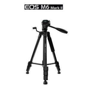 캐논 EOS-M6 MARK II 삼각대 3WAY 헤드 4단 삼각대